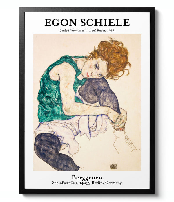 Seated Woman - Egon Schiele