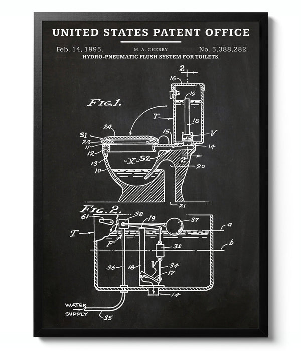 Toilet Flush System - Patent