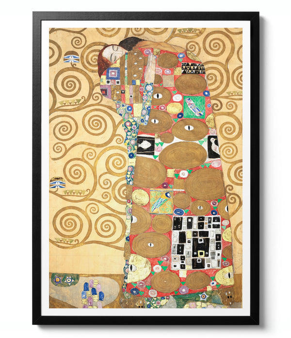 Fulfillment (Lovers) - Gustav Klimt