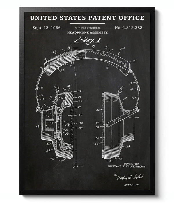 Headphone Assembly - Patent