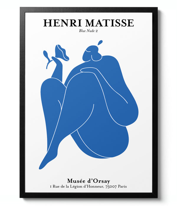 Blue Nude 2 - Henri Matisse