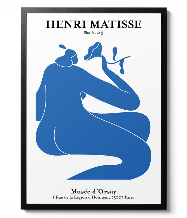 Blue Nude 3 - Henri Matisse