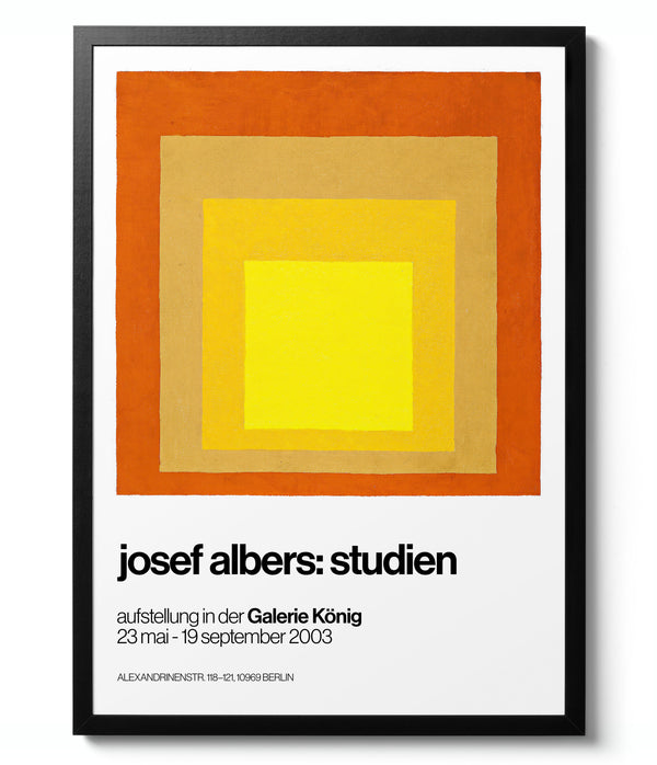 Homage to the Square Orange - Josef Albers