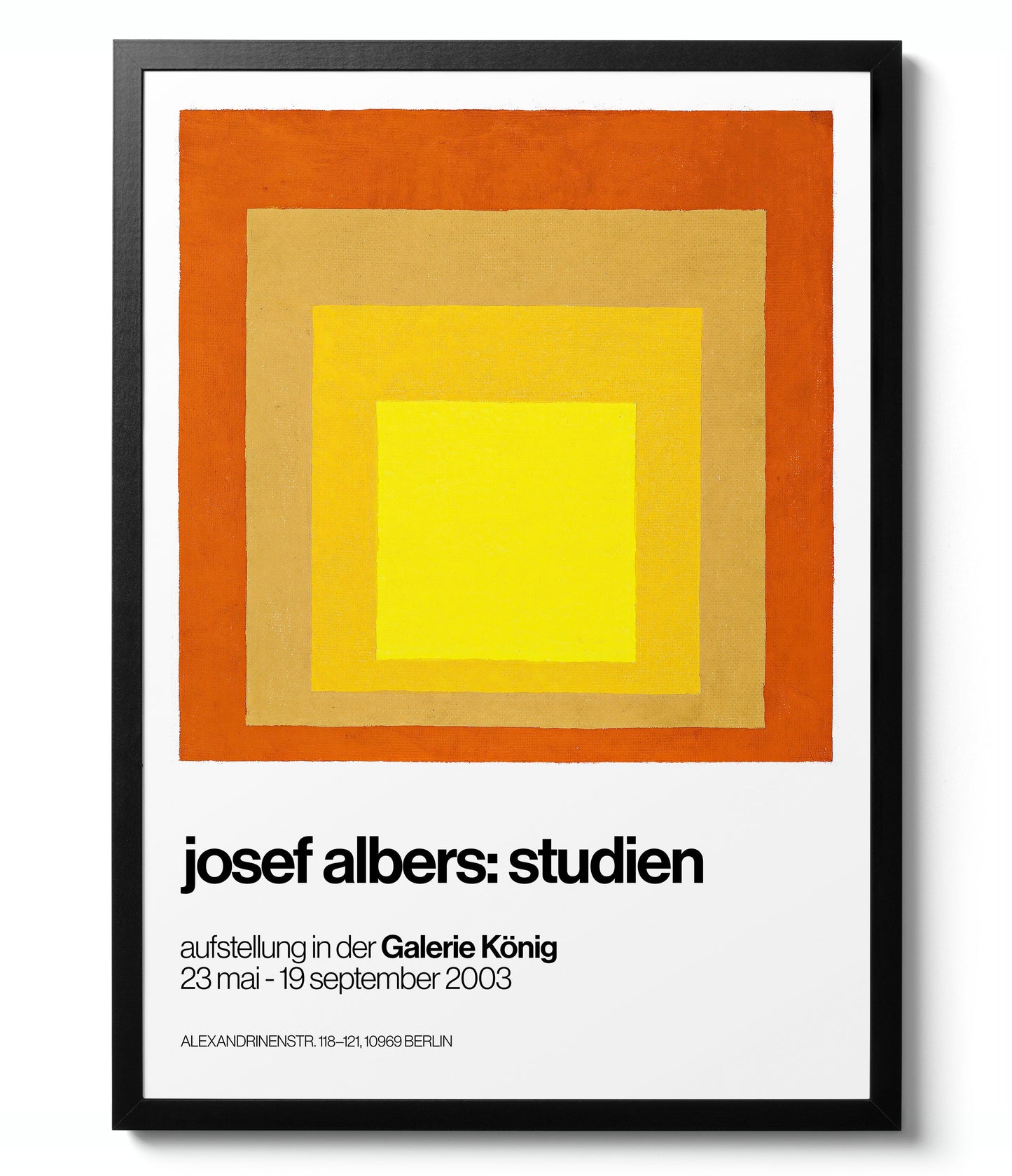 Eclectische Oranje Galerijmuur