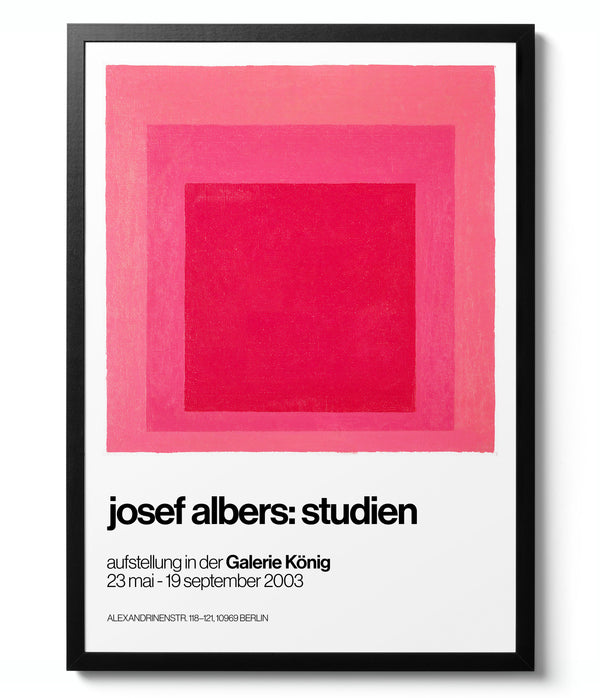Homage to the Square Pink - Josef Albers