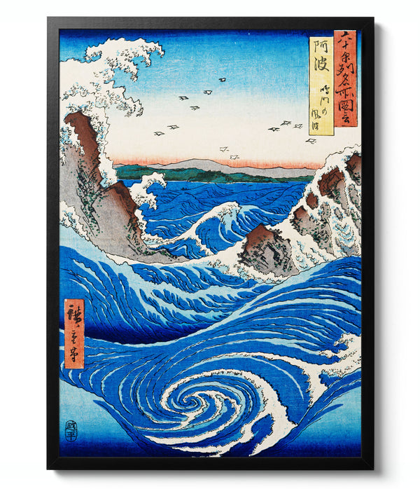 Naruto Whirlpool - Utagawa Hiroshige