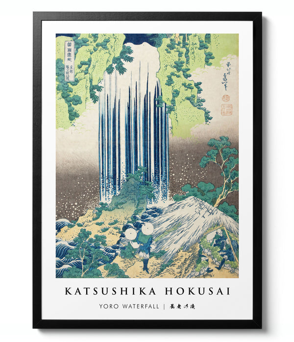 Yoro Waterfall - Katsushika Hokusai