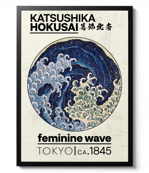 Feminine Wave - Katsushika Hokusai