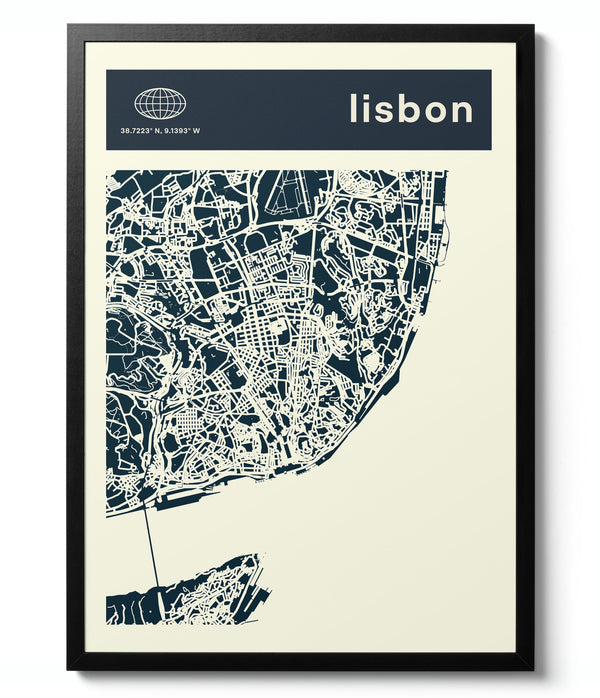 Lisbon - City Map