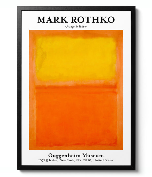 Orange & Yellow - Mark Rothko