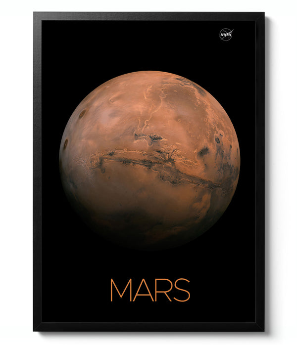 Mars Planet - Vintage NASA
