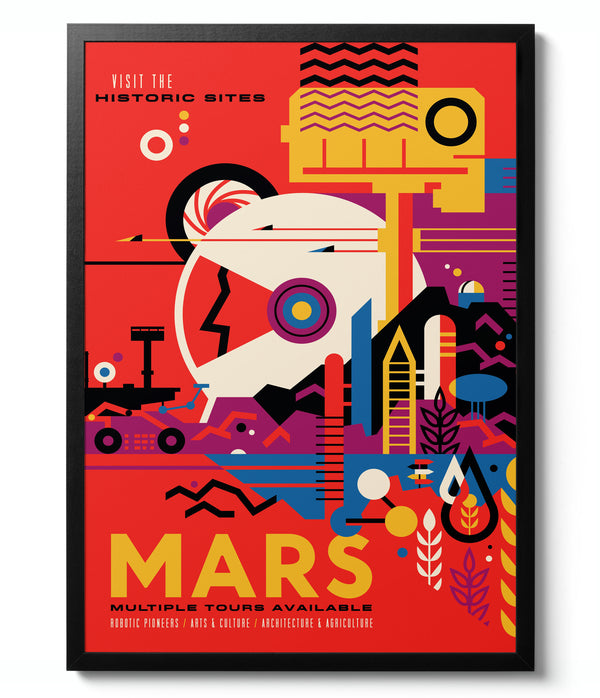 Mars Tourism - Vintage NASA