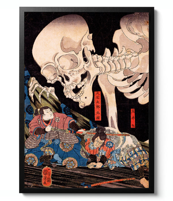 Skeleton Specter - Utagawa Kuniyoshi