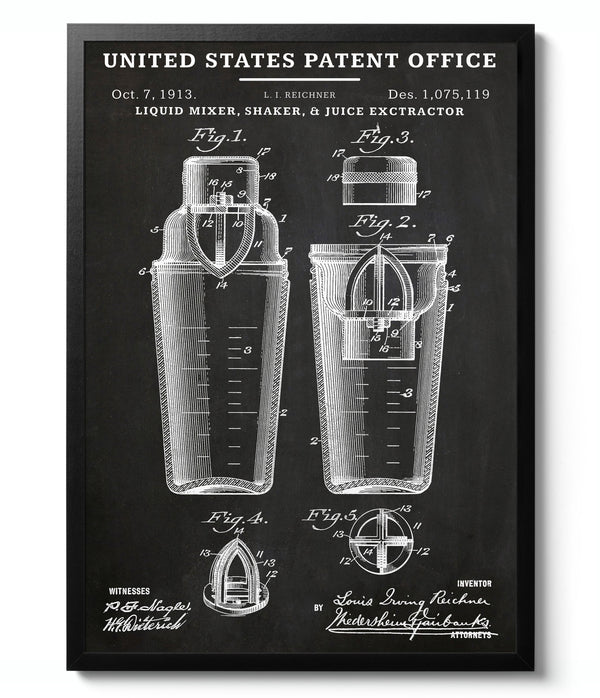 Cocktail Shaker - Patent