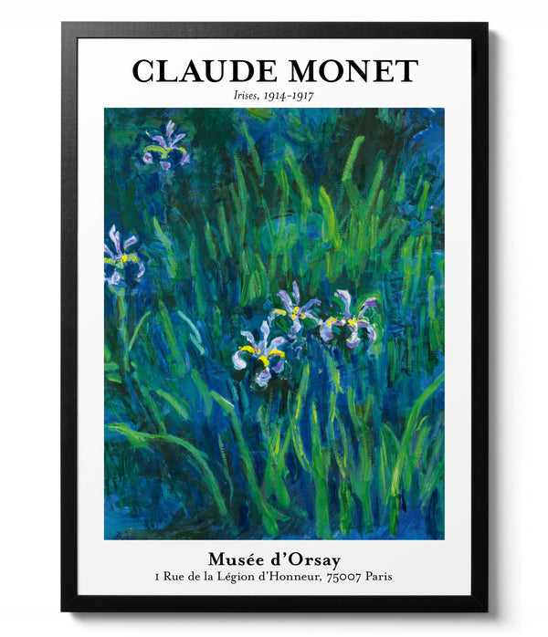 Irises - Claude Monet