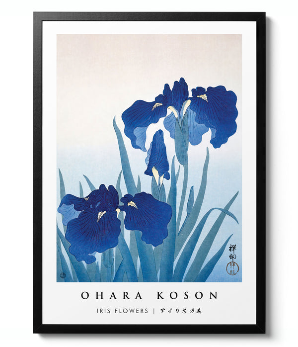 Iris Flowers - Ohara Koson