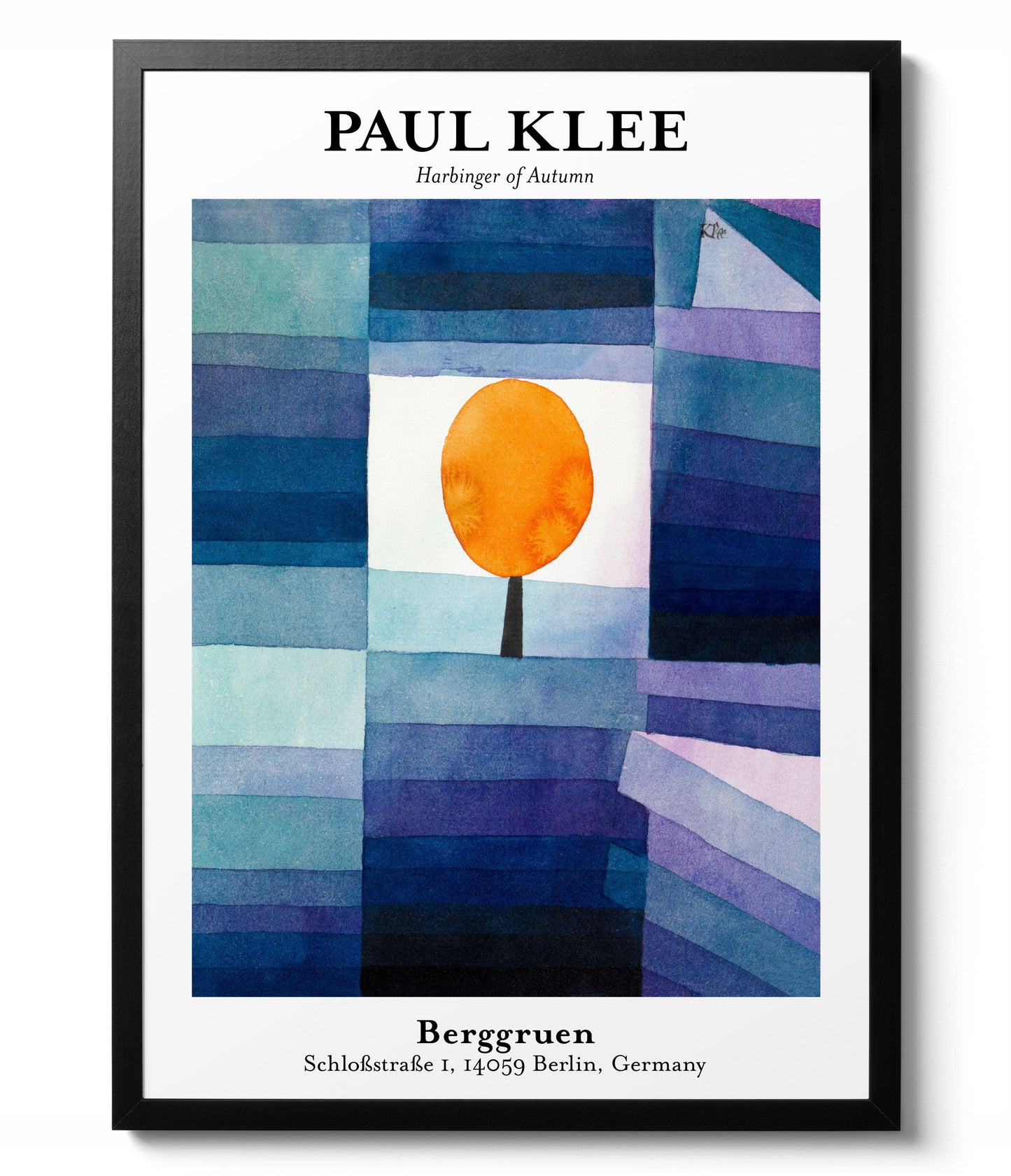 Blauwe Kunstgalerij Muur