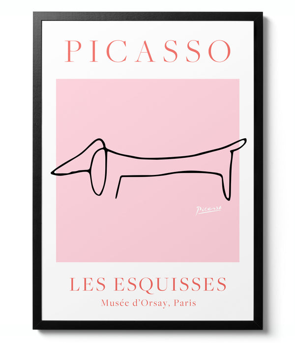 Pink Dog - Pablo Picasso