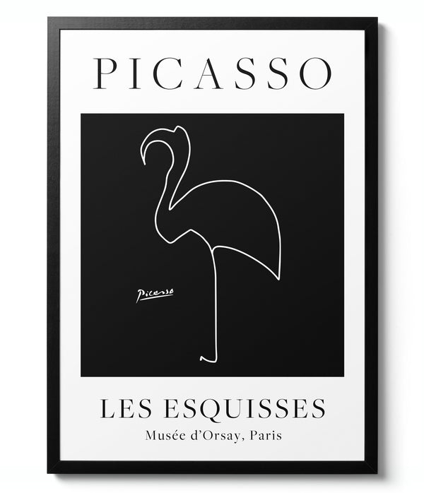 Black Flamingo - Pablo Picasso