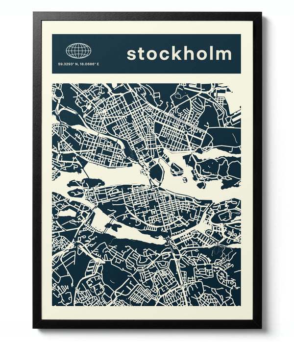 Stockholm - City Map
