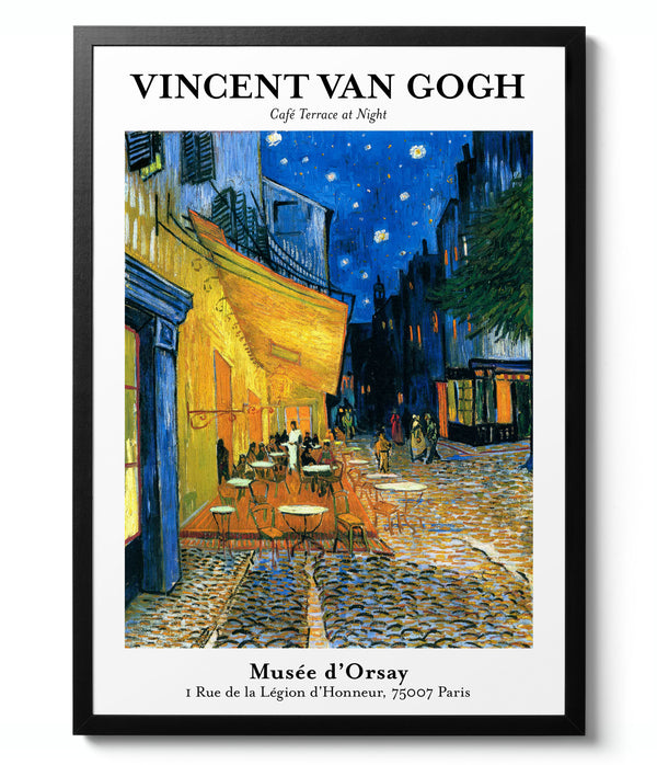 Café Terrace at Night - Vincent Van Gogh
