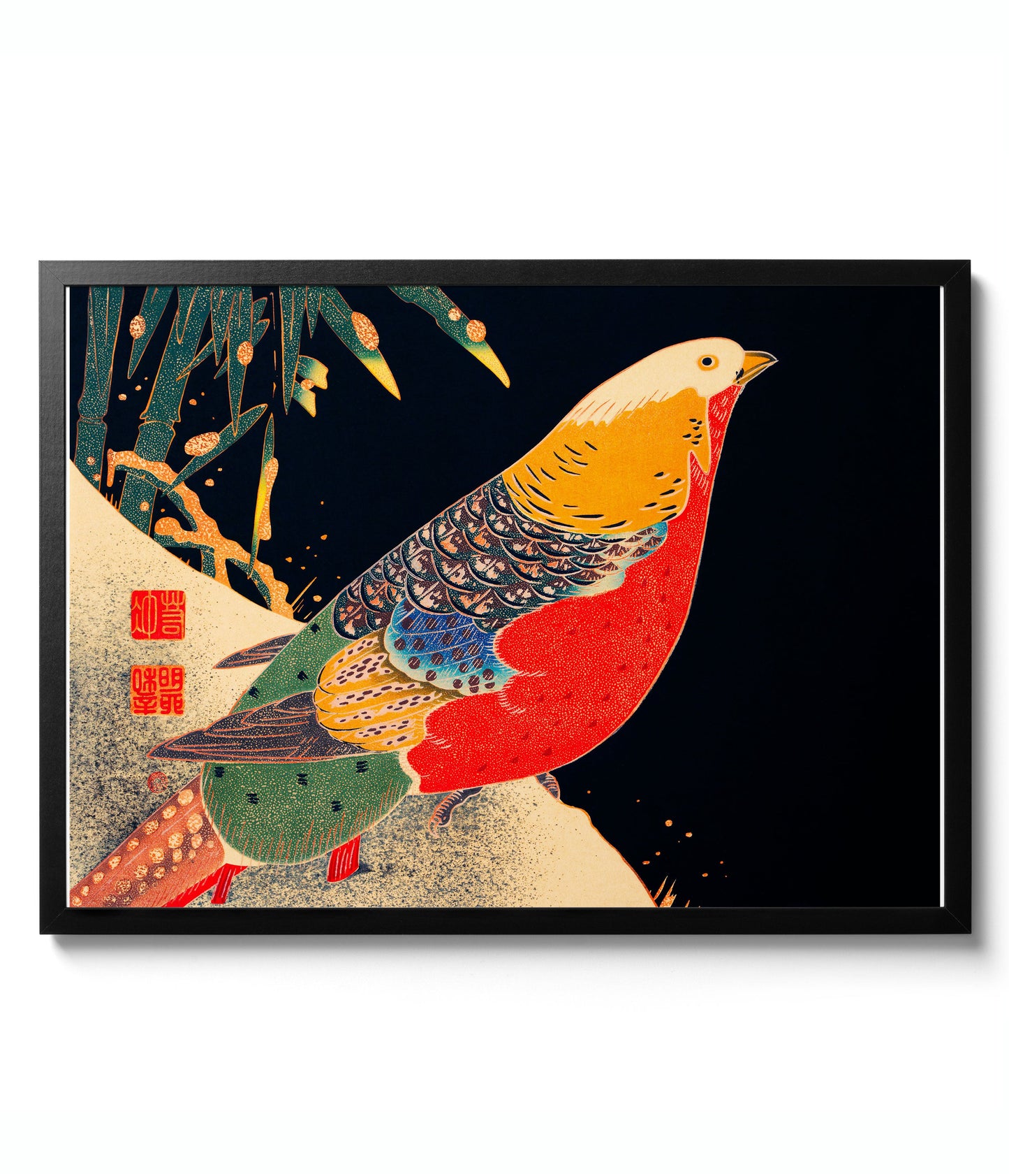 Mur de galerie japonais mixte