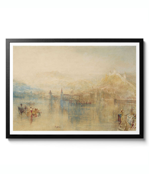 Lucerne from the Lake - J. M. W. Turner