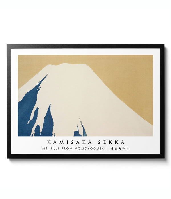 Mount Fuji from Momoyogusa - Kamisaka Sekka