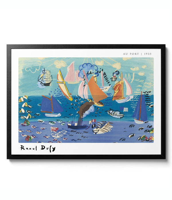 Au Port - Raoul Dufy