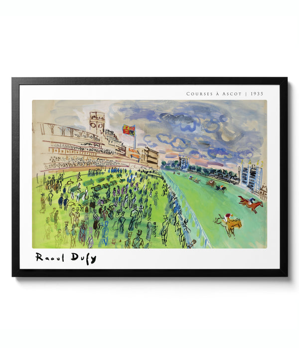 Courses a Ascot - Raoul Dufy