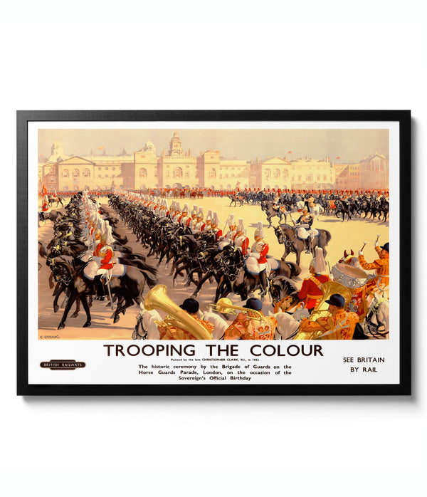 Trooping the Colour London - British Railways