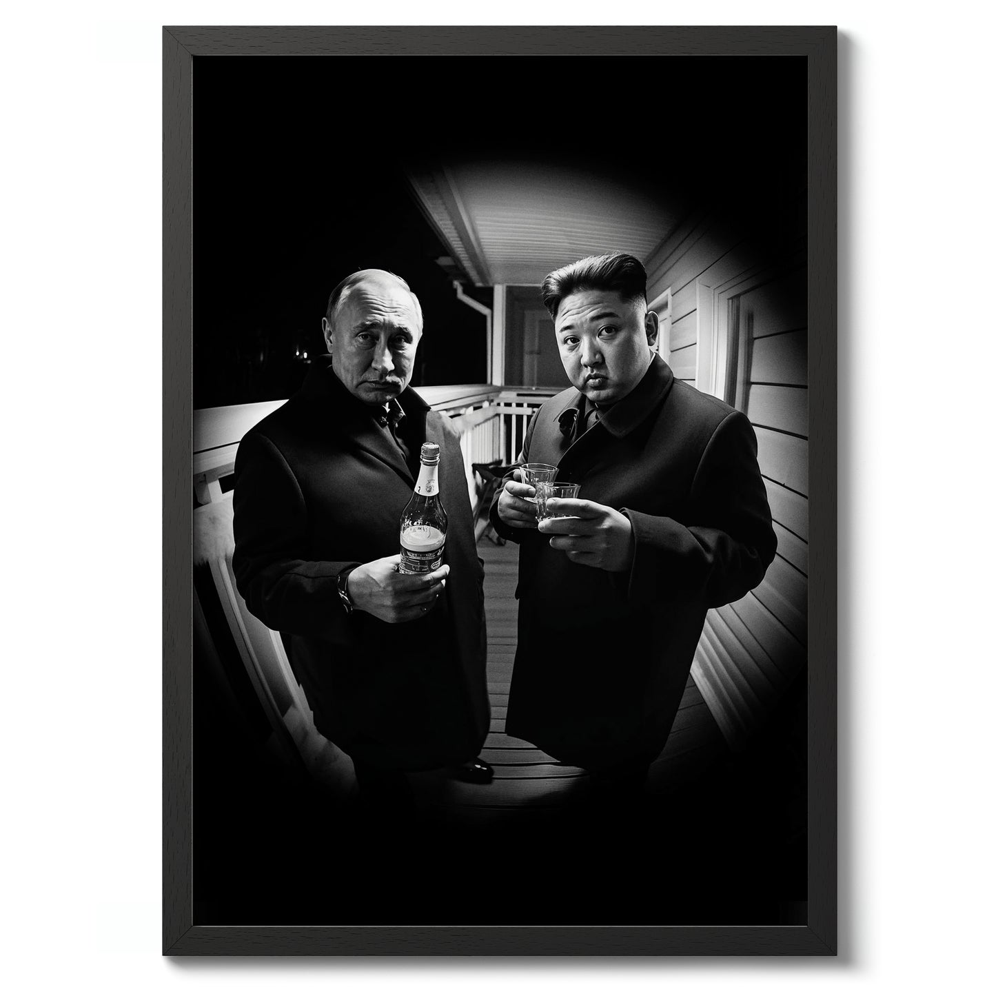 Poetin & Kim Jong-Un