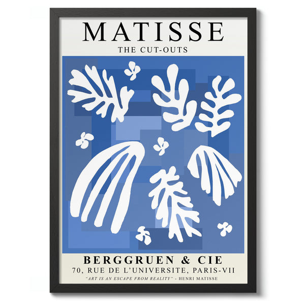 Matisse Blue Cut-Outs