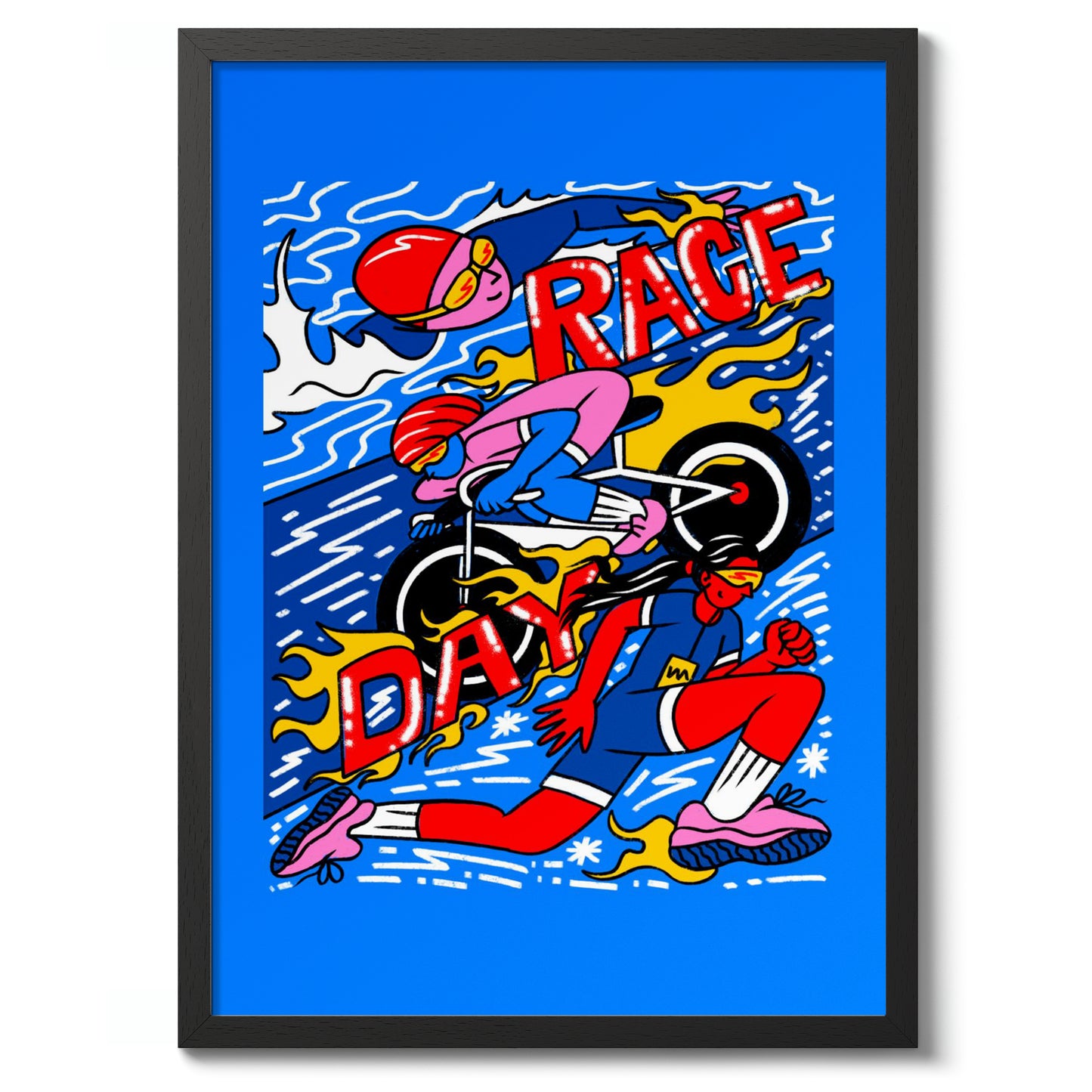 Triathlon On Race Day