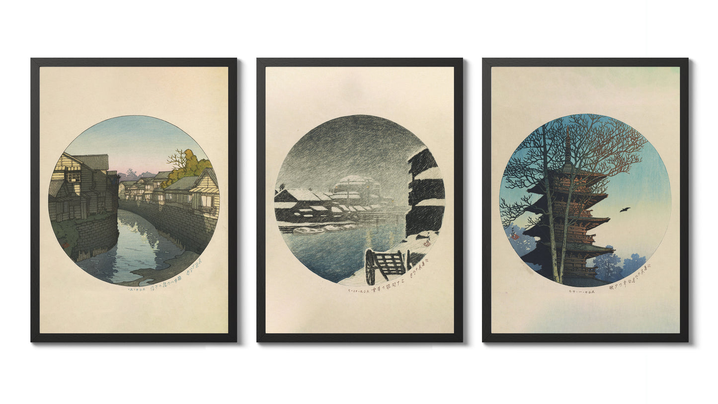 Kawase Hasui Houtsnede Tentoonstelling