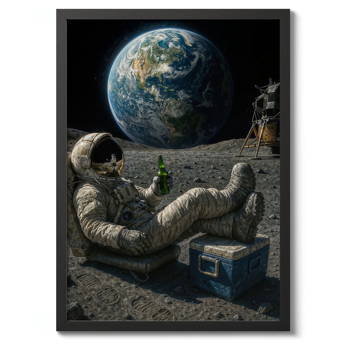 Cold One on the Moon
