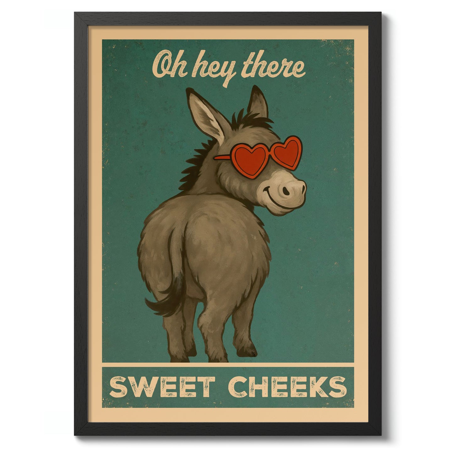Oh Hey There Sweet Cheeks Donkey