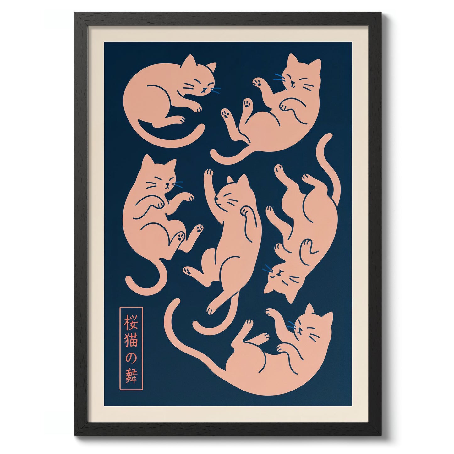 Sleeping Japanese Cats