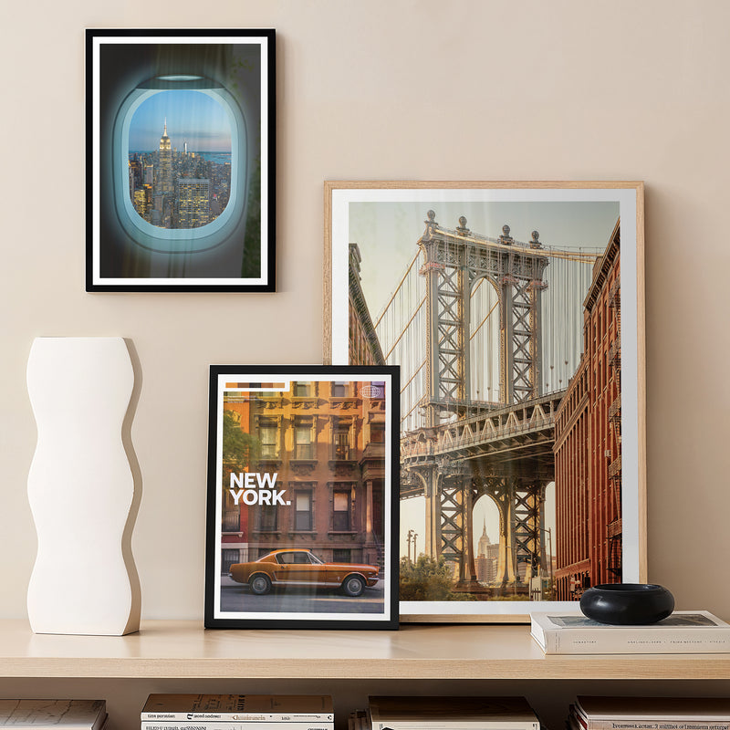 Mur de galerie de New York