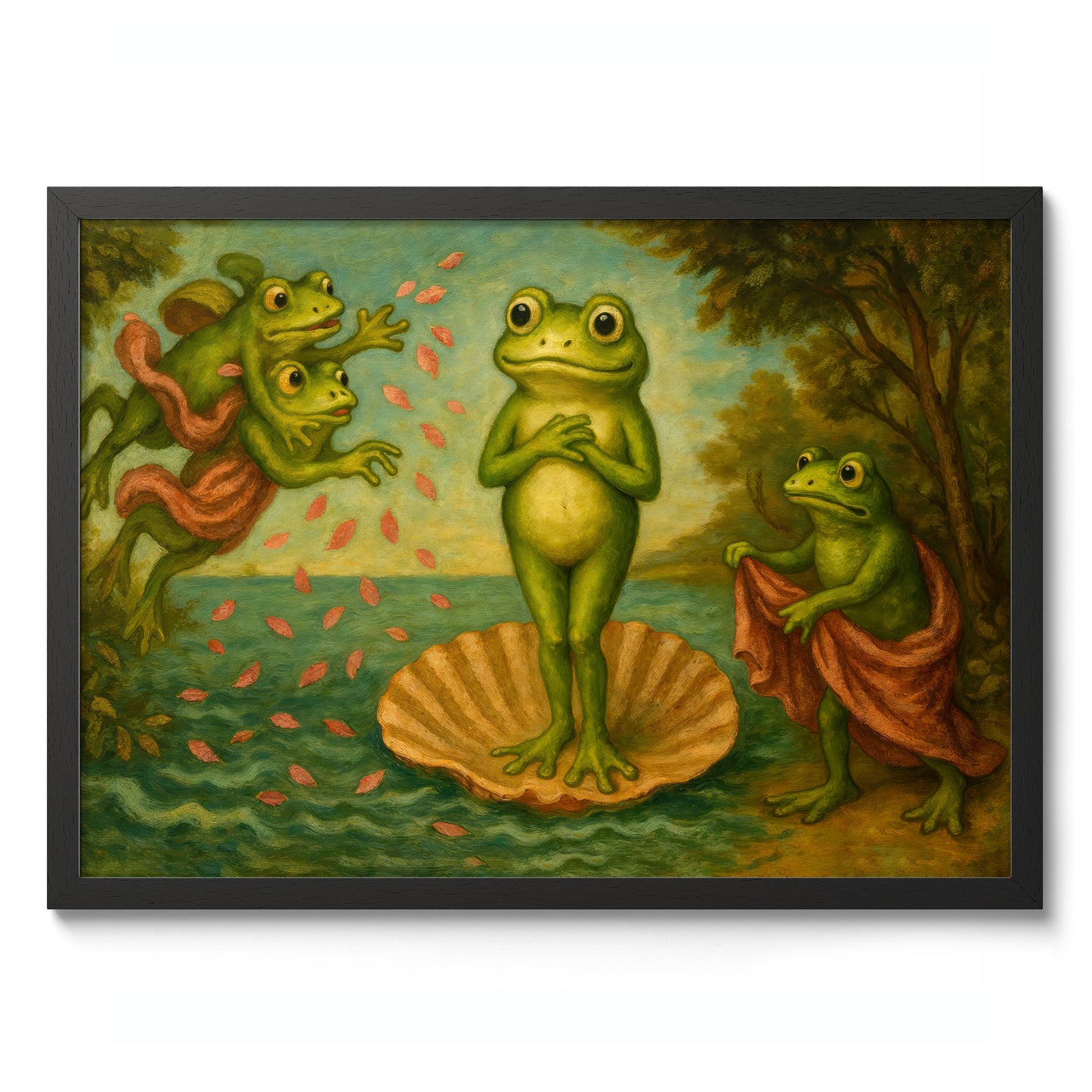 Frogicelli's Geboorte van Venus