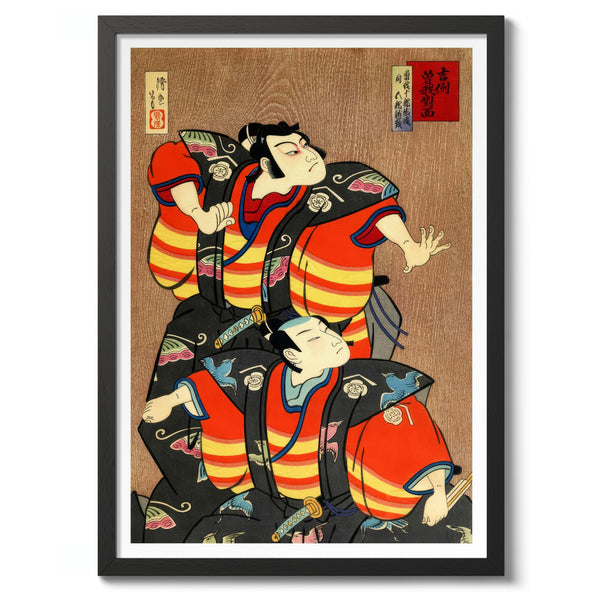 Two Kabuki Actors