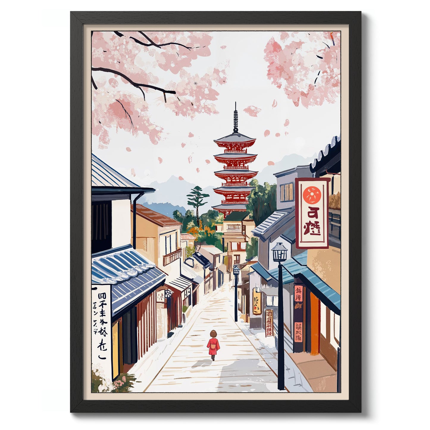 Kyoto Straßenansicht