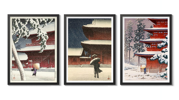 Snowy Temples Collection