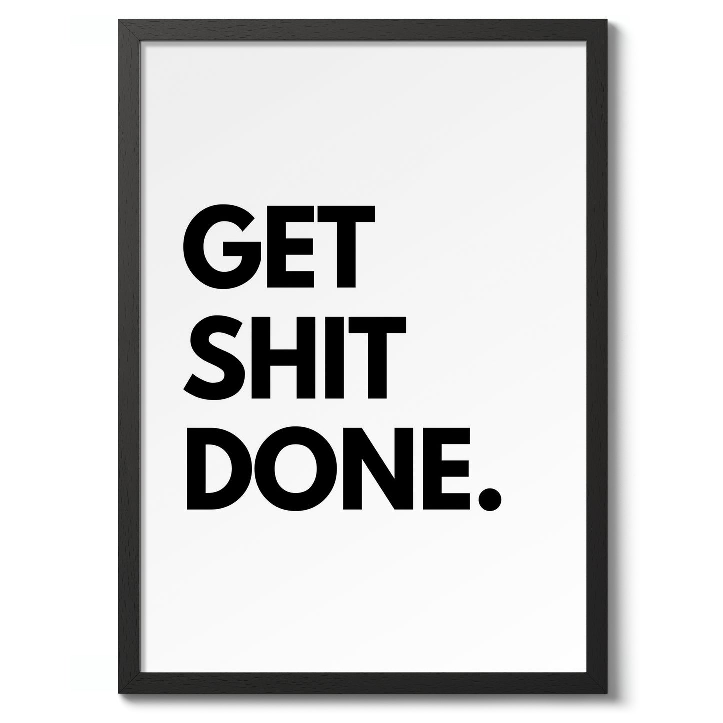 Erledige den Scheiß.