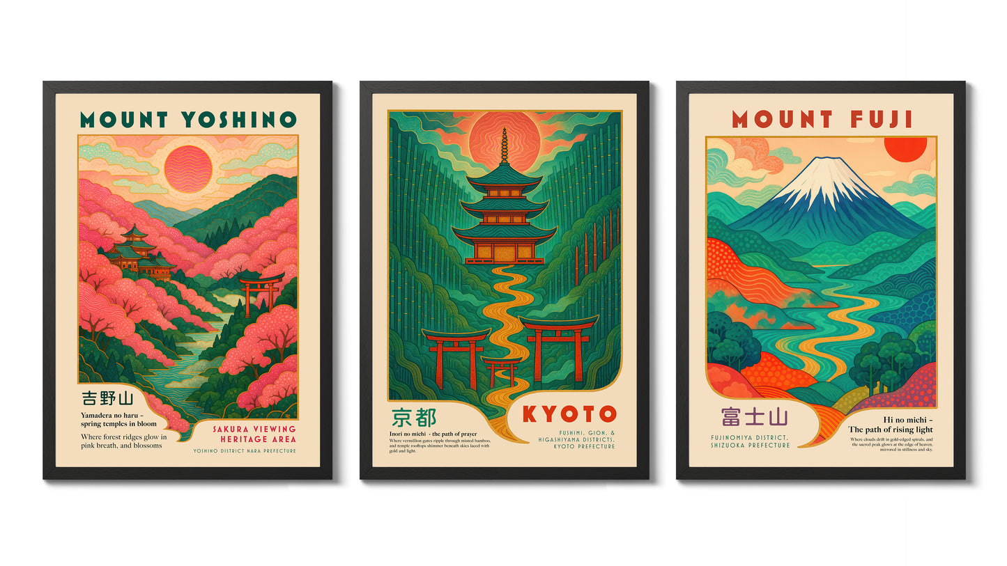 Groene Anime Japanse Uitzichten