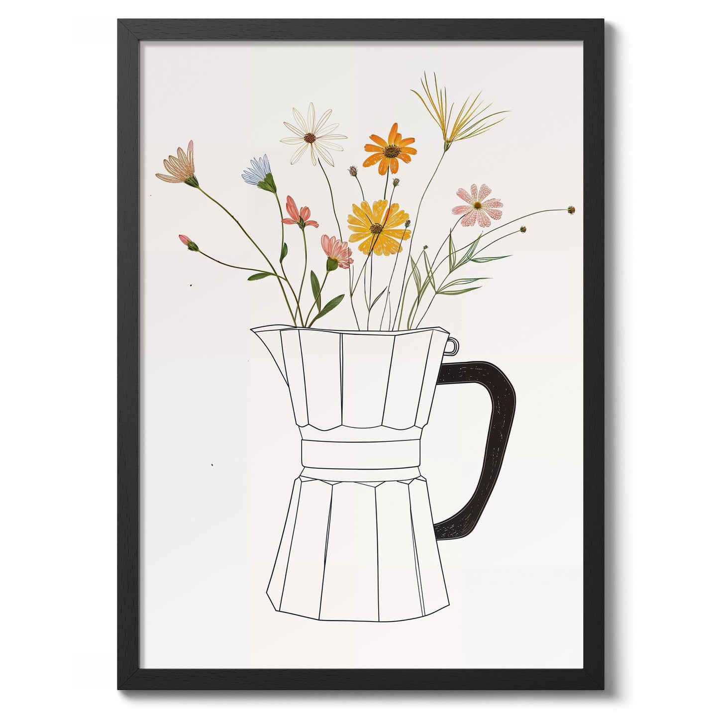 Flower Coffee Pot