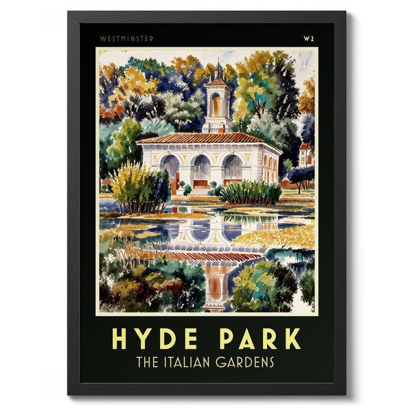 Hyde Park, The Italian Gardens