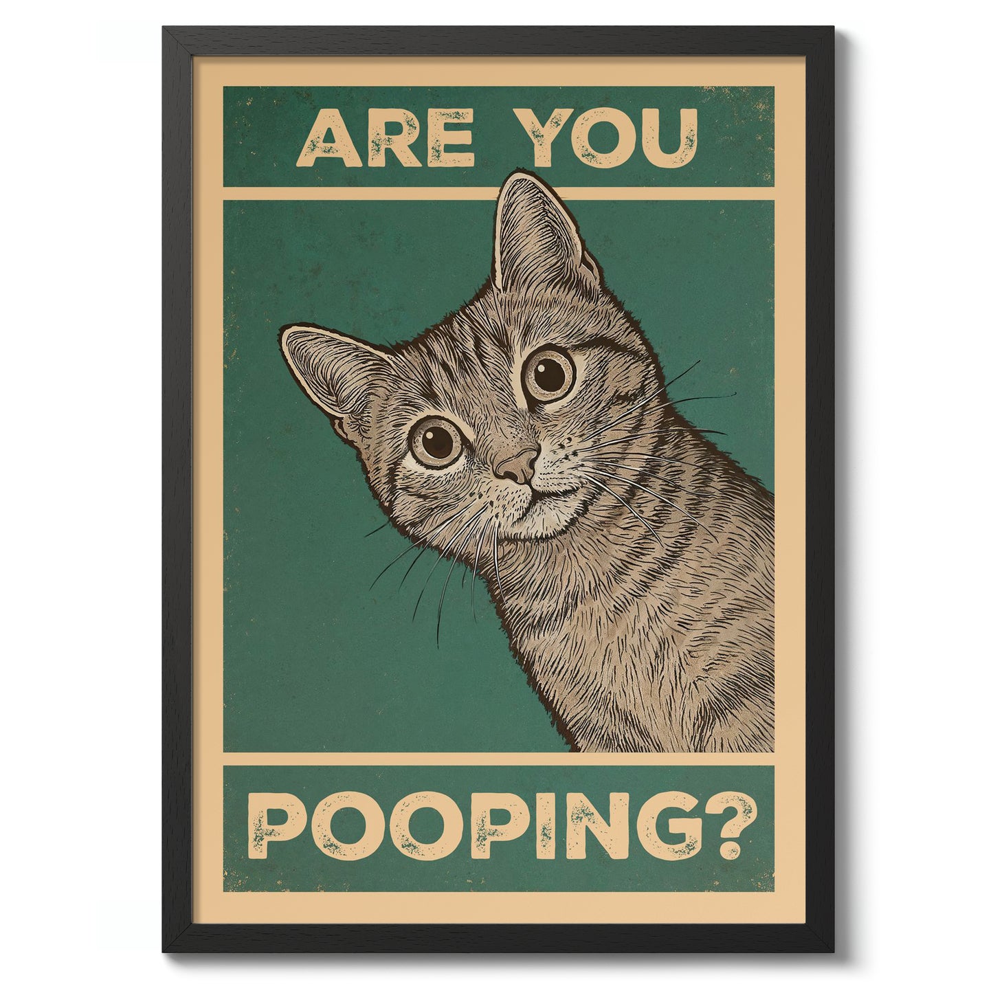 Are You Pooping? Cat