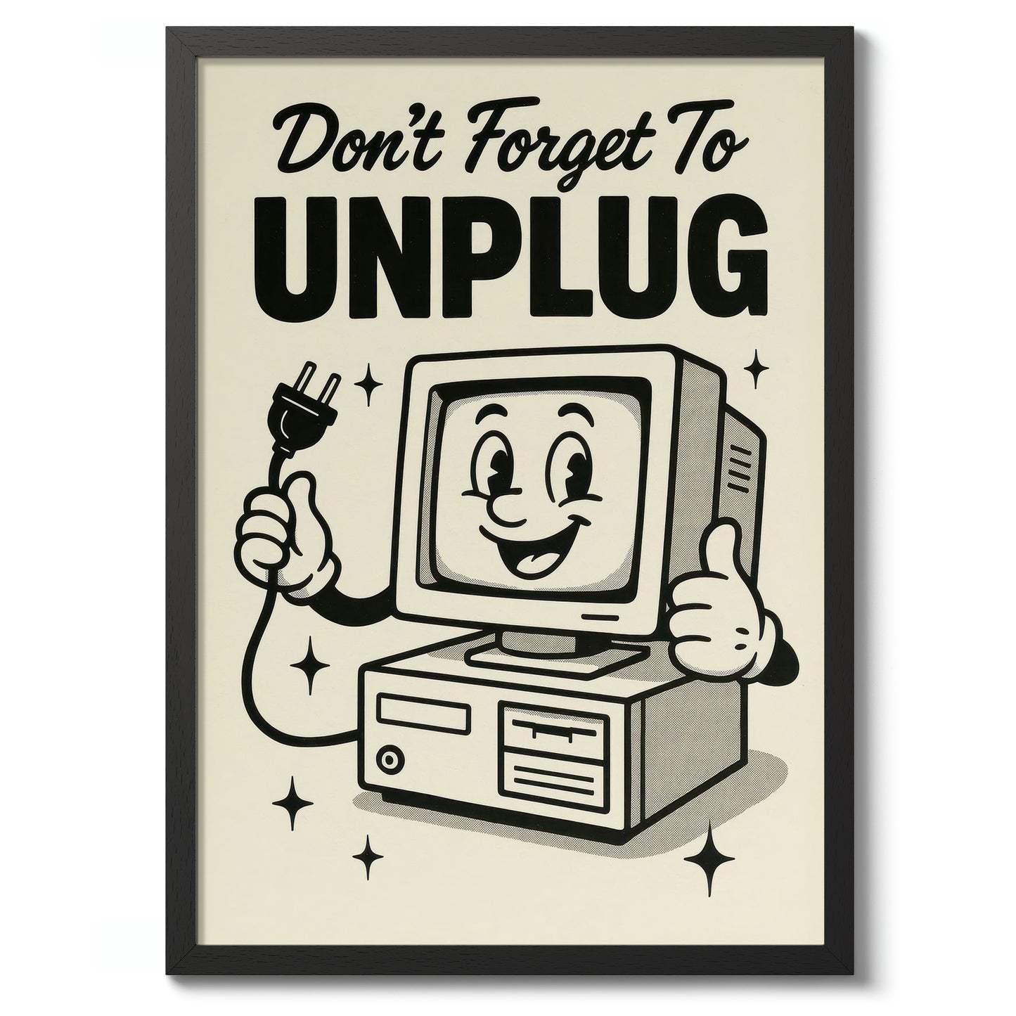 Glöm inte att koppla ur