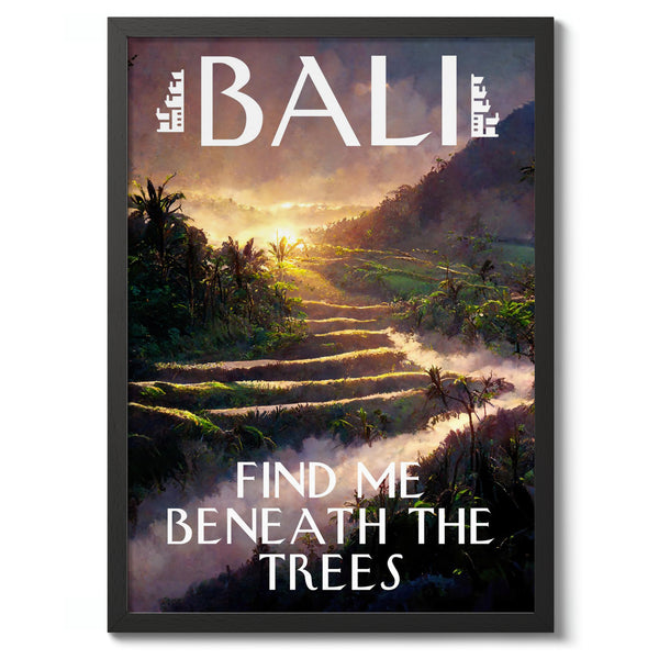 Beneath The Trees, Bali